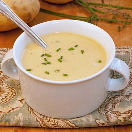 Leek & potato soup