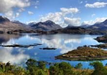 View from Torridon - a place we both loved